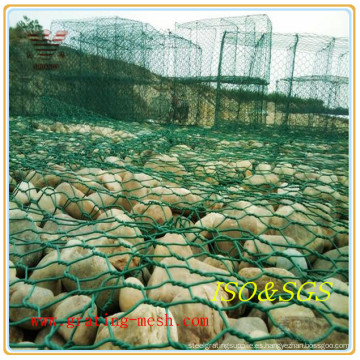 Gabion de Tejido recubierto de PVC con buen precio